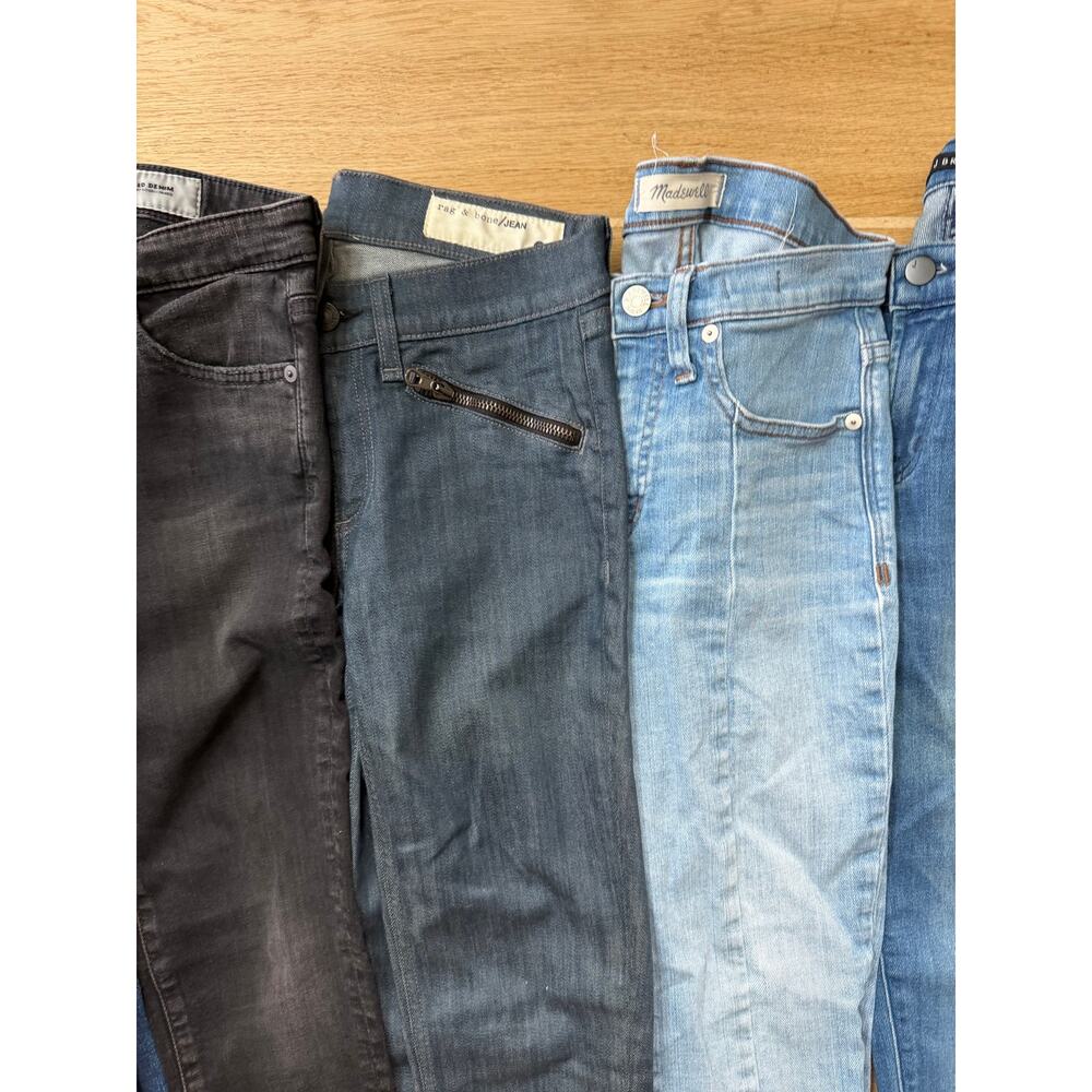 Rag & Bone, Revolve, Madewell, AG, Paige Women's Jeans/Pants Bundle Lot Size 26 - Picture 13 of 16